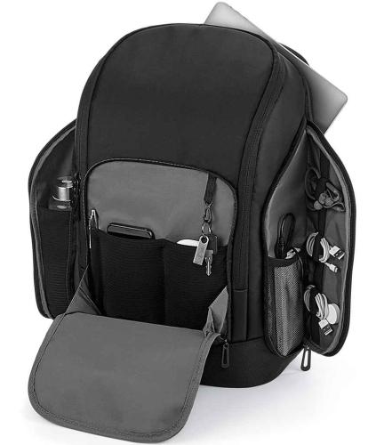 Quadra Pro-Tech Charge Backpack - BLK - ONE